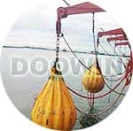lifeboat davit load testing bag