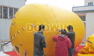 inflatable pipe plug
