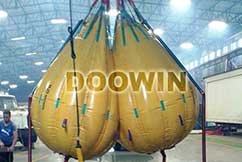 low-headroom-load-test-water-weight-bags low room load testing project