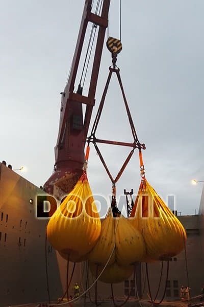 300ton load testing with water bag