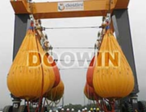 Heavy Load Testing of 600 Ton Boat Lift Gantry Crane