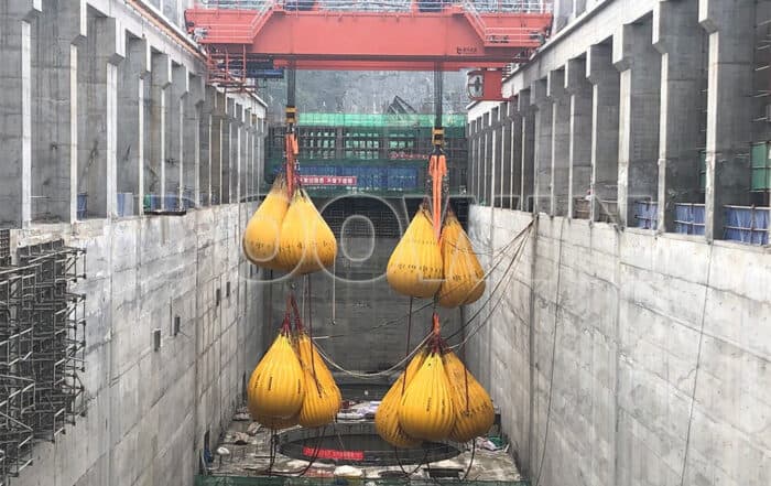 600ton water weight bags
